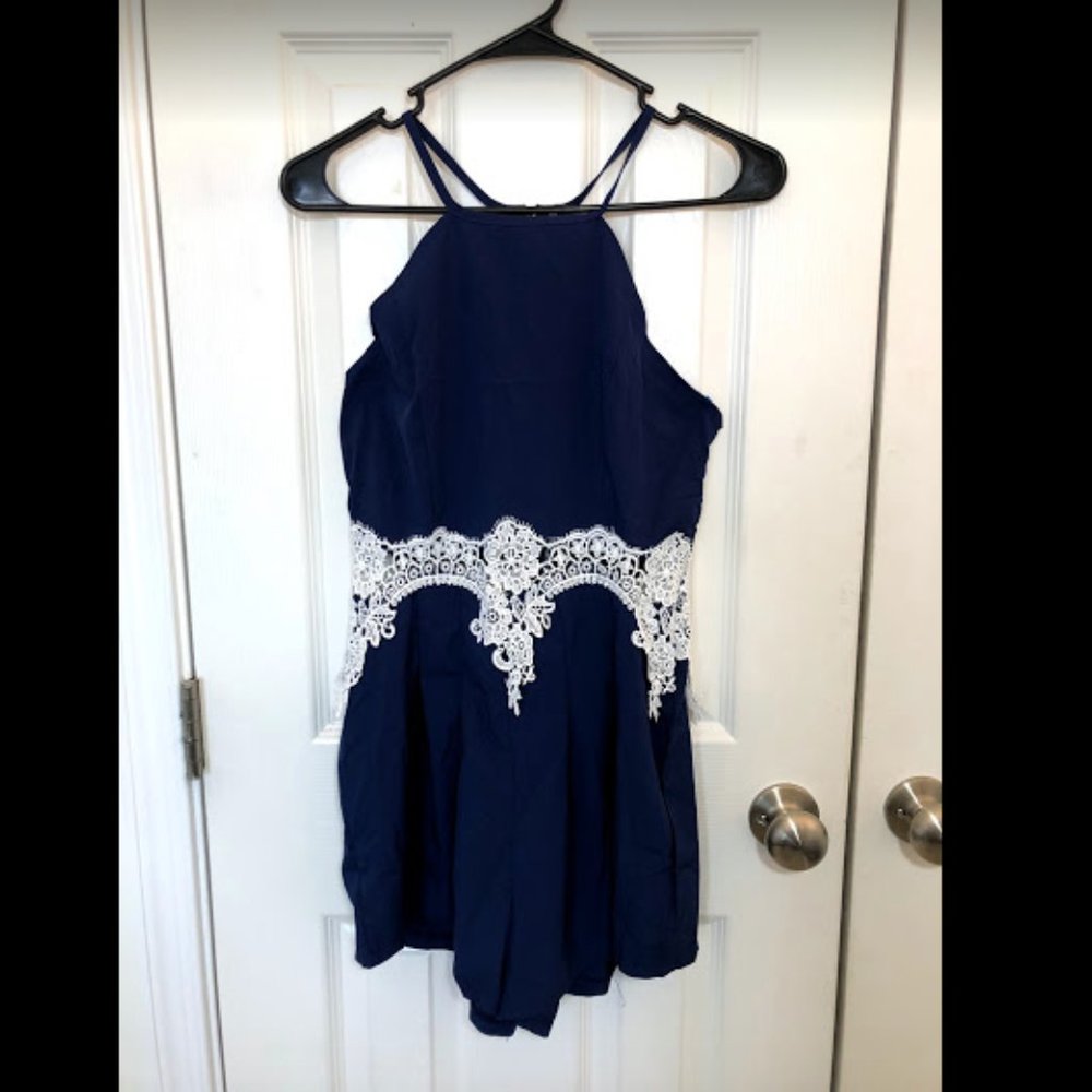 Blue Romper